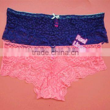 Leopard Jacquard Lace Underwear Set, Plus Size Women Underwear Set