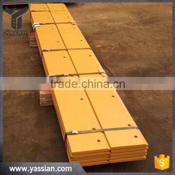 wheel loader skid steer bucket cutting edge for loader