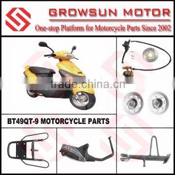 Sunny50 scooter parts, magneto set, side stand, muffler