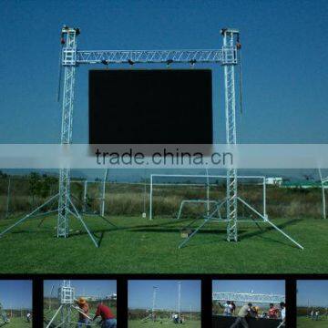 Outdoor Full Color LED Screen Rental Hanging P10