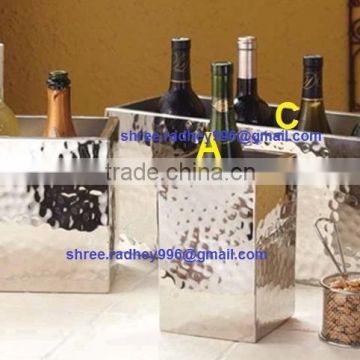 4 bottle Wine Coolers, Chiller Stainless Steel