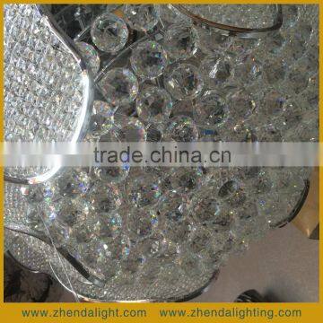 Decorative Fashion Lotus Flower Shape K9 Crystal Pendent Hotel Lobby Chandelier photo-6