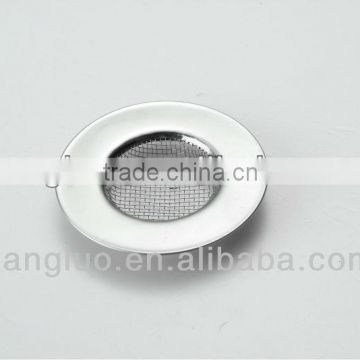 UST034 new design 2014 kitchen metal stainless steel mesh kitchen bathroom sink drain strainer