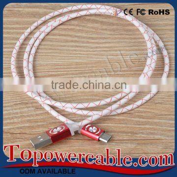 Fluorescent Visible Micro Usb 2.0 Charging Sync Cable 2.0 For Samsung S7 Edge photo-4