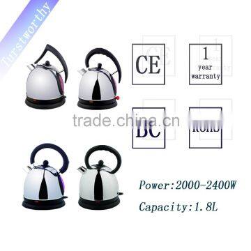 Low Price Hotel Use /household and Efficient Stainless Steel Mini Electric Water Kettle photo-1