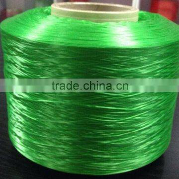 150D dyed pp flat multifilament fiber yarn for weaving rope fabric