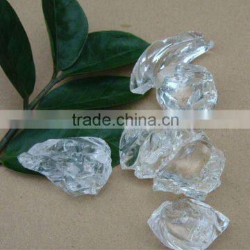 Irregular glass stones