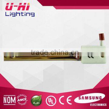 Quartz Golden Halogen Heater Lamp Tube