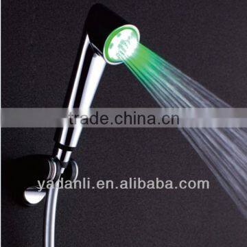 high quality multifunction ABS plastic handheld shower head with led light