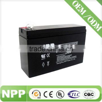 Guangzhou battery 12V 5AH Cheap Price for control system