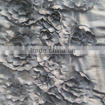 poly embroidered taffeta fabric