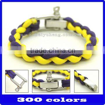 wholesale outdoor compass paracord bracelet