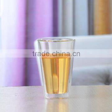 Tall Big Double Wall Beer Glass Cup With Handle