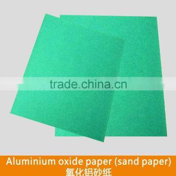 White aluminium oxide paper (Green front color)