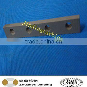 tungsten carbide strip with holes in high quality