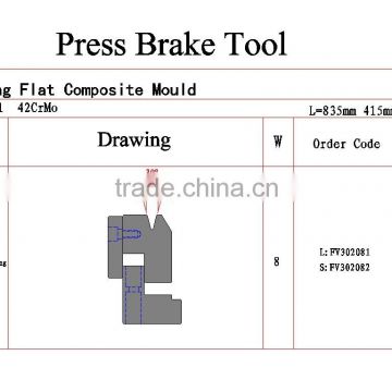 bending flat composite tools