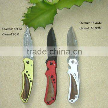 nice surface treatment camping knife