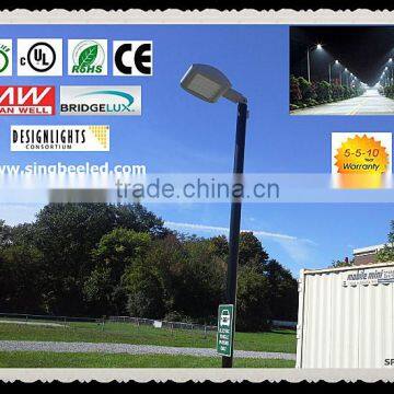 60w 5years Warranty IP66 CE RoHS UL cUL DLC LED Street Lamp with Pole