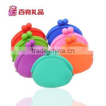 Wholesale factory custom logo silicone coin purses