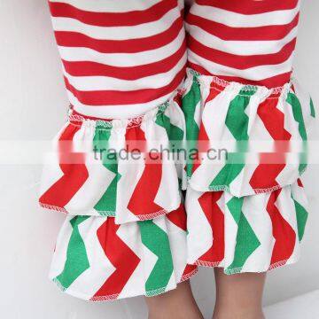 Lovely Girl Boutique Stripe Long Sleeve Baby Ruffle Top and Pant Outfits Wholesale Children Clothing Set 2016 photo-6