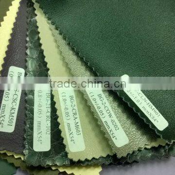 Semi pu material leather car seat fabric