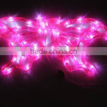 cheap LED acrylic butterfly christmas decorative light