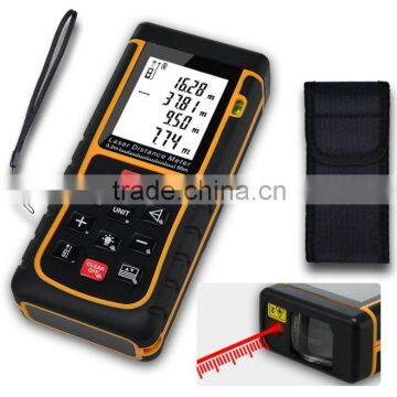 Area Volume Measurer Range Finder Accuracy 2mm 80m/262ft Laser Distance Meter photo-6