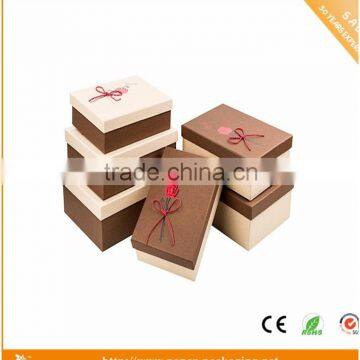 Custom High-grade Luxury Paper Square Packaging For Chocolate/candy/cake Gift Box photo-3