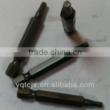 H3-50 Hex Bits With Sandblasting Surface Screw Driver Bits