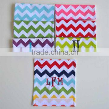 Personalized Monogram Chevron Luggage Handle Wraps