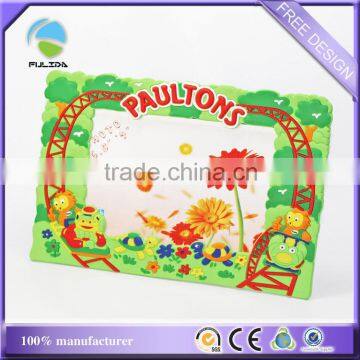 amusement park roller coaster soft flexible plastic souvenir photo frame