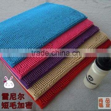 chenille bathroom mat floor mat