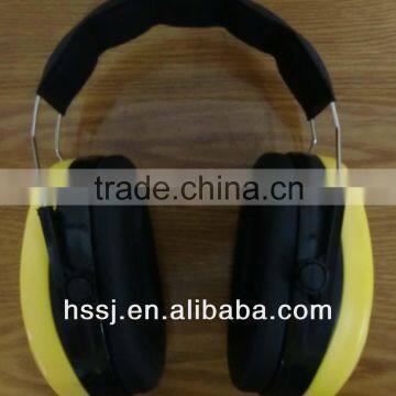 2016 fashion ABS eheadhand ar muffs 29db soundproof ABS ear muffs soft foam cushions aviation safety earmuffs