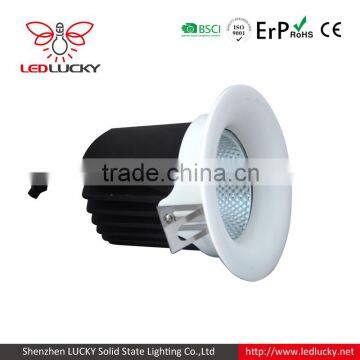 12W ErP CE and RoHS Approved led recessed downlight