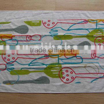 Terry printed tea kitchen towel