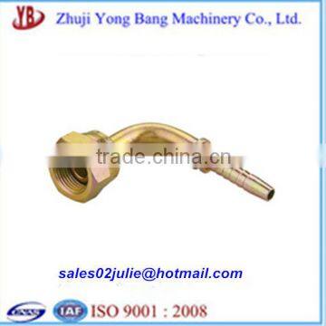 China supplier metric threaded brass fitting 20691