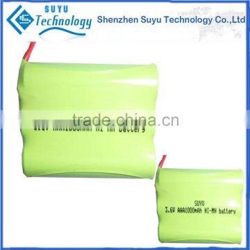 Ni-MH 1.2V 1000mAh AAA Ni-MH Rechargeable Battery flat top button top made in China