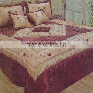 satin bedcover