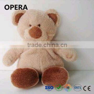 cheap very soft fabric beige wholesale plush bear