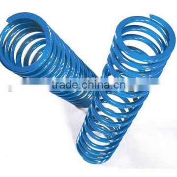 Precision mold stainless steel blue coil springs China Supplier