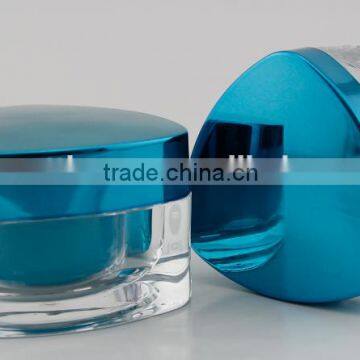 Acrylic Jar Bule Acrylic Empty Jar for Cream photo-4