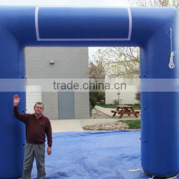 Blue PVC/Oxford Cloth inflatable advertising entrance arch for sale New Design