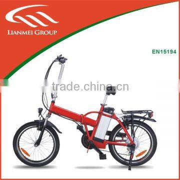 36V10Ah Folding Lithium Battery Electric Bicycle with CE EN15194