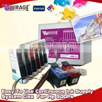 Easy To Use Continuous Ink Supply System Ciss For Hp 500ps