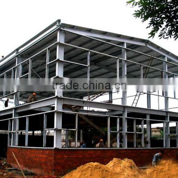 Pre engineering steel structure building