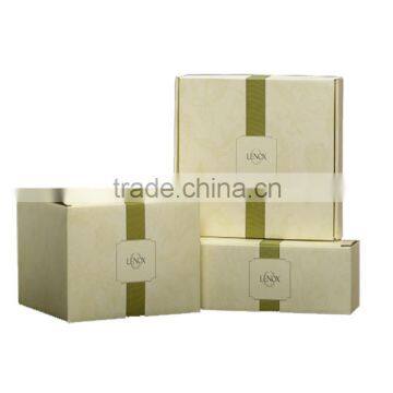 Colorful printed paper cosmetic packing box