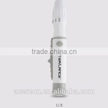 Safety Medical Disposable LED Adjustable Lancing Device with Ejector