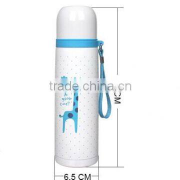 Wholesales Lovely Cartoon 500ML Vacuum Flask China Vacuum Insulated Stainless Steel Water Bottle photo-2