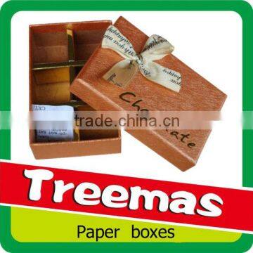 Grey board imitation leather art paper Screen printing box for food packaging