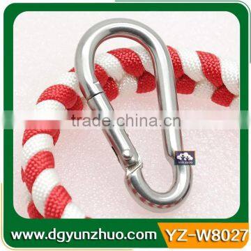 Metal snap hook for paracord bracelet, Swivel snap hook